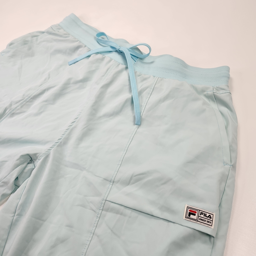 Fila Sky Blue Lined Jogger Pants With Logo - Picture 3 of 7